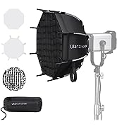 ULANZI 18''/45cm Parabolic Softbox Quick Release - Compatible with GODOX M200D/M300D, Aputure LS ...