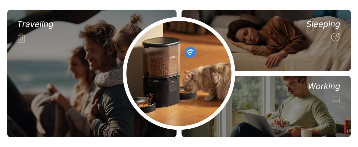 Automatic_Cat_Feeder_5G_WiFi_Double_Bowl_Detachable_Washable_Parts