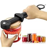 Banyaa Jar Opener Bottle Opener for Seniors with Arthritis, Multi Retractable Magnetic Can Opener...