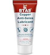 BTAS Copper Anti-Seize Thread Lubricant Brake Caliper Pin Grease Stop Squeak Noise Resistant to H...