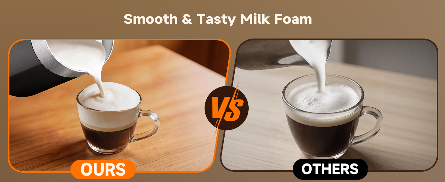 Smooth & Tasty Milk Foam