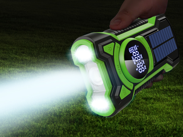 Super-bright LED flashlight