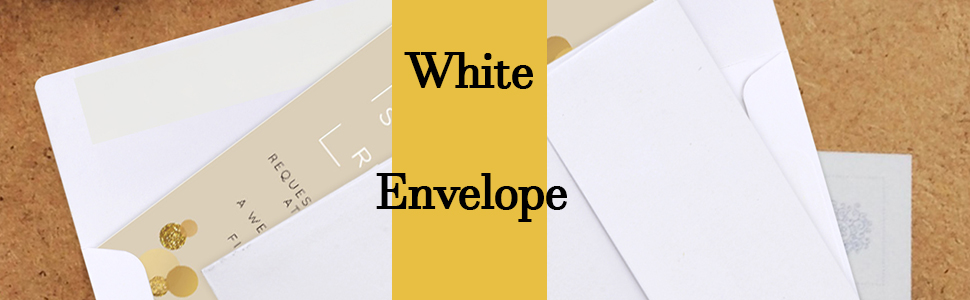 A4 Envelope, White A4 Envelopes, 4x6 Photo Envelopes for Invitations, Envelopes Self Seal Weddings