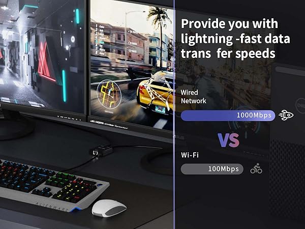 Provide you with lightning - fast data transfer speeds