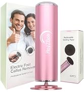 HayZBao Electric Foot File - Callus Remover for Feet,Professional Pedicure Tool for Dead Skin and...