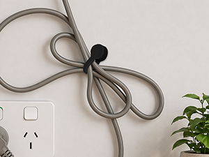 silicone cord ties