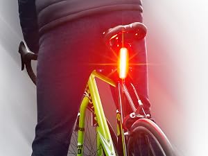 red bike light bicycle rear tail rechargeable safety lights back bicycles blinkers headlight