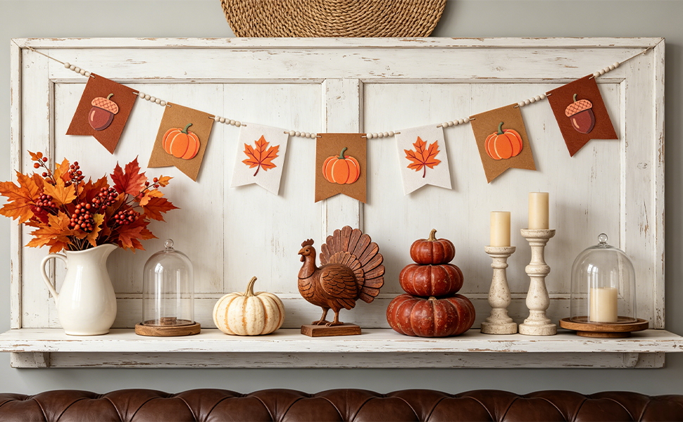 pumpkin garland fall
