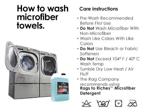 The Rag Company Premium Microfiber towel cleaner