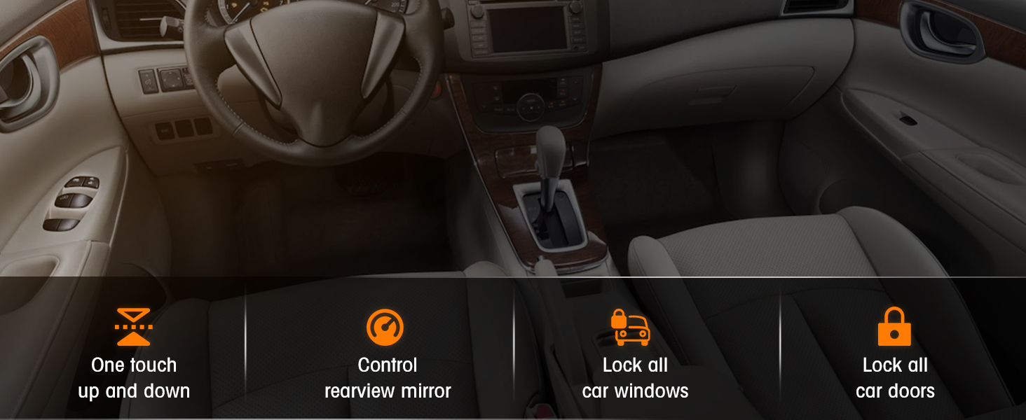 Driver Side Master Power Window Switch Compatible with Nissan