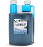 Qwix Mix Windshield Washer Fluid Concentrate, 1 Bottle Makes 1,760 Gallons, 1 oz. Makes 55 Gallon...