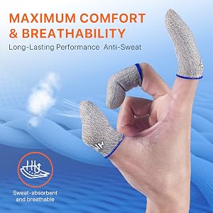 MAXIMUM COMFORT & BREATHABILITY Long-Lasting Performance Anti-Sweat
