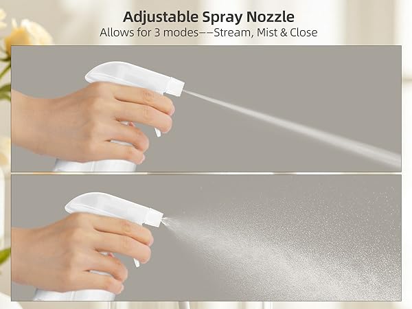 spray bottles