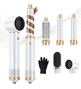 5 in 1 Hair Dryer Brush, Negative Ion Blow Dryer Brush Set Upgrade Hot Air Brush Air Styler Curli...