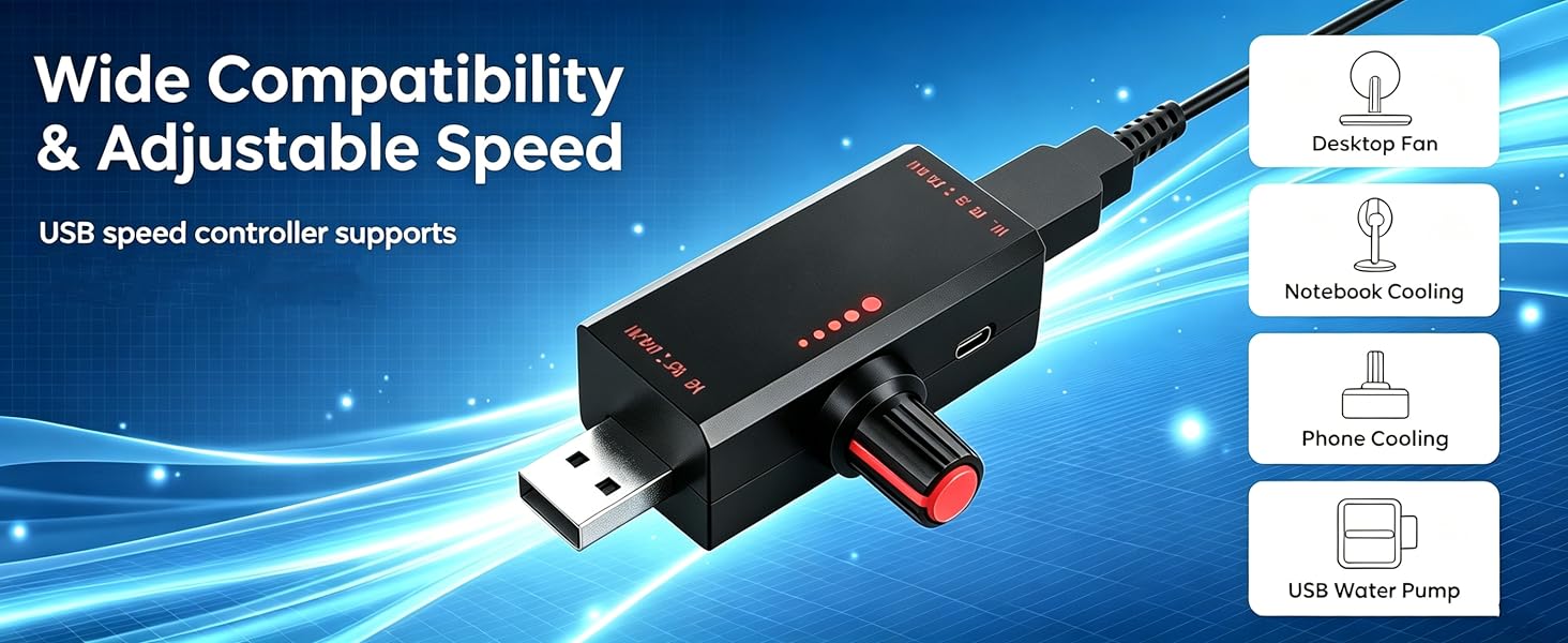 USB Fan Speed Controller