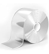 shimsol Strong Double Sided Tape Heavy Duty Widely, No Residue Clear Double Sided Mounting Tape,T...