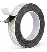 Double Sided Tape Heavy Duty, 1IN x 16.5FT Removeable Mounting Foam Tape, No Damage Wall Tape Dam...