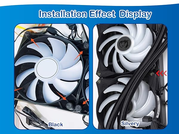 Computer Cooling Fan Screws Kit