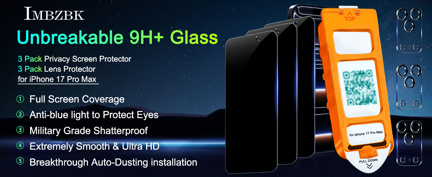 iphone 17 pro max screen protector