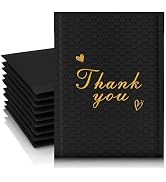 Jowlroel Thank You Bubble Mailers 6x10'' 25 Pack, Self Sealing Padded Envelopes, Strong Adhesion ...