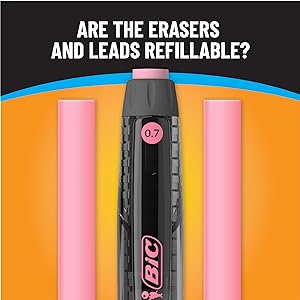 Are The Erasers And Leads Refillable