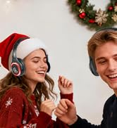 Retekess TA003 Silent Disco Headphone System, Silent Disco Party Headphones,3 Channels,LED Light,...