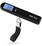 MEIYA Digital Luggage Scale, Luggage Scales for suitcases 110lb, Travel Essentials, Luggage Weigh...