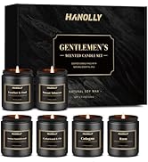 Mens Scented Candle Gift Set, 6 Pack Candles for Men,Gifts for Dad & Father, Soy Candles for Home...