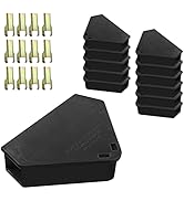 Mouse Station with Keys Black 12 Pack, Key Required Mouse Stations, Mice Stations, Keeps Children...