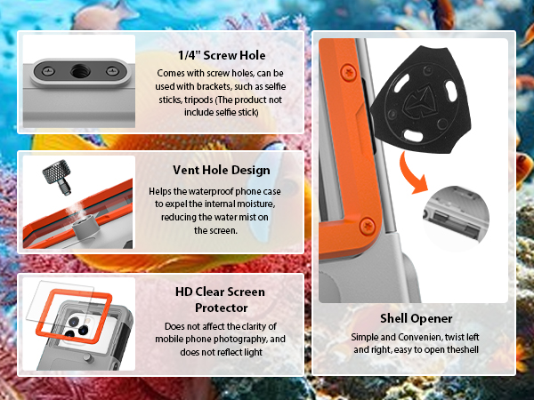 diving phone case
