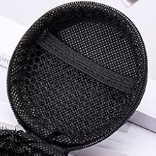 the new black mesh round bag