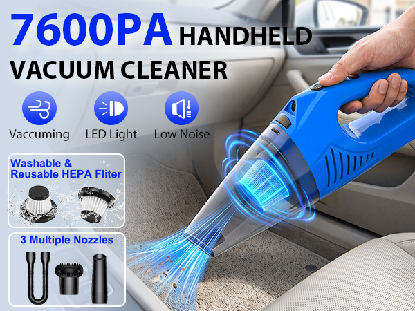 7600PA VACUUM CLEANER