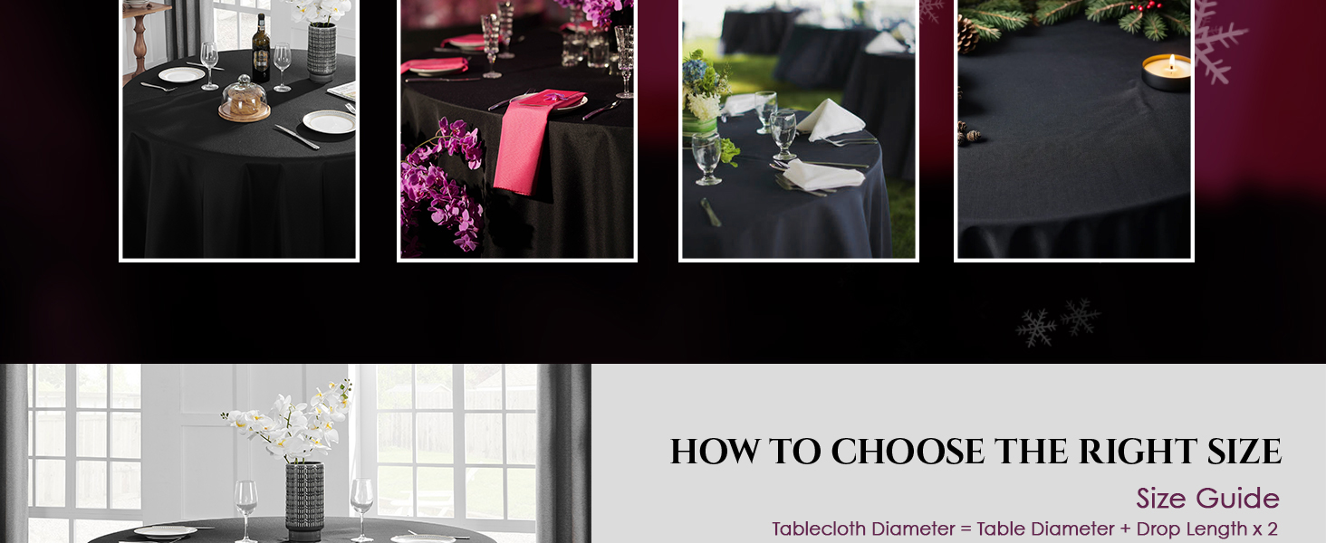 VidaFete tablecloth uses