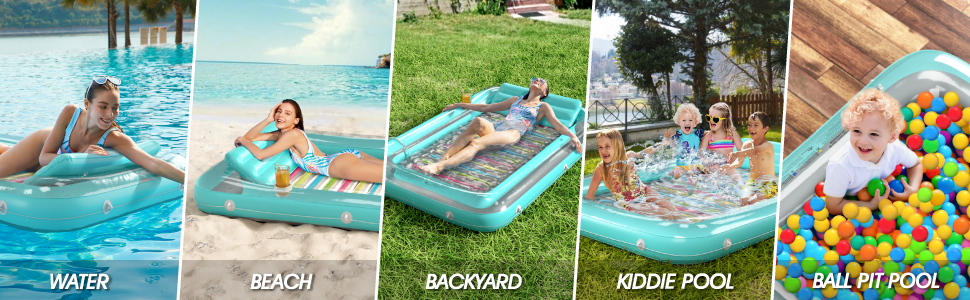 tanning pool for yard adult