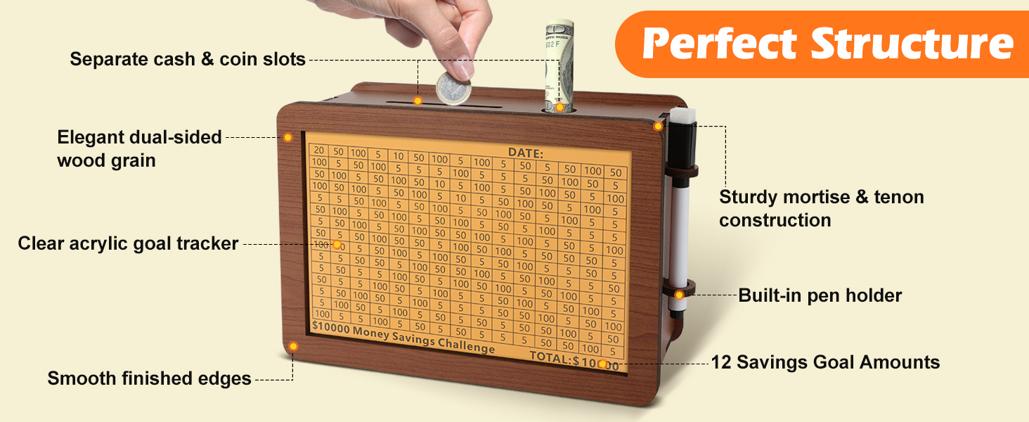 money saving box