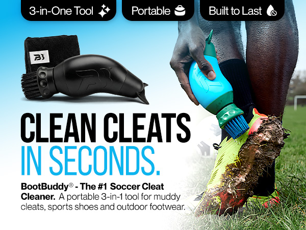 Clean Cleats in Seconds