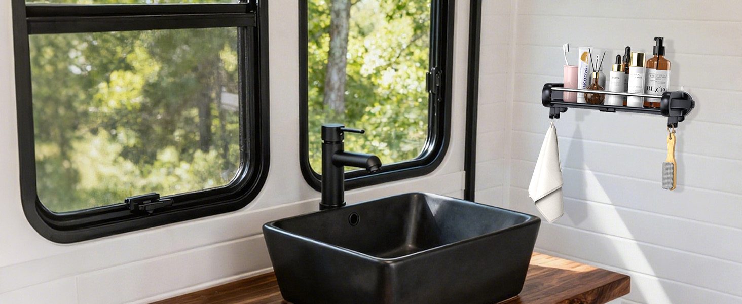 suction bathroom caddy