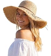 Sun Hats for Women Beach Hats for Women Packable Foldable Wide Brim Womens Sun Hat UPF 50+