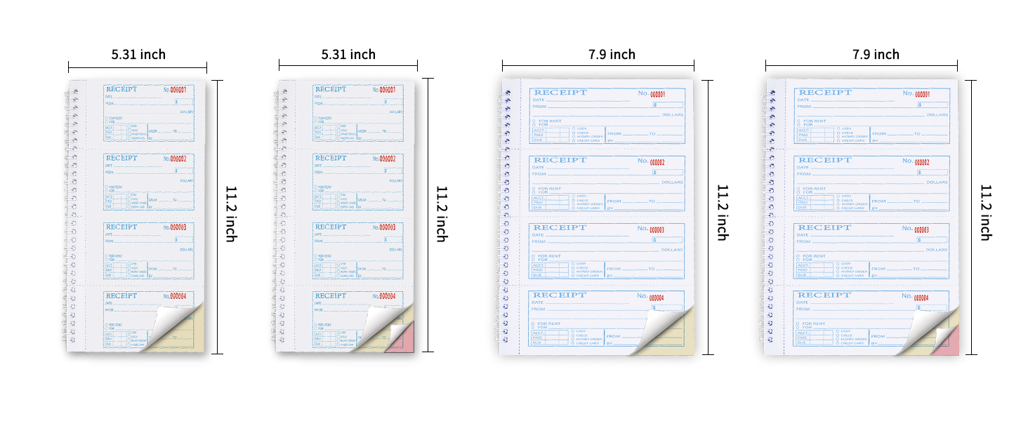 receipt book