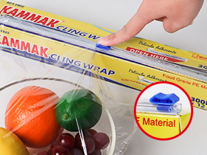 Plastic Wrap with Slide Cutter