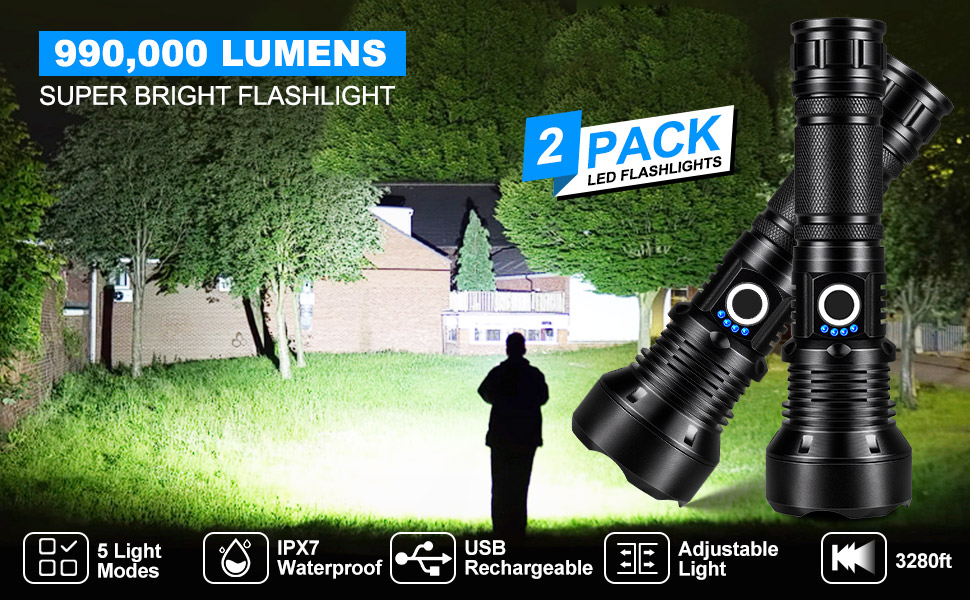 super bright flashlight