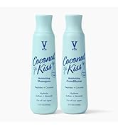 V&Co. Beauty Moisturizing Shampoo and Conditioner Set (12 Oz. Each) - Sulfate Free, Color Safe, a...