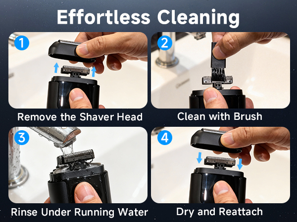 electric shavers for men face