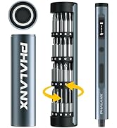 3.7V Mini Electric Screwdriver - Precision Screwdriver Set with 60-in-1 Magnetic Bits, Electric S...