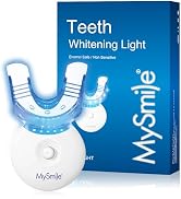 MySmile Teeth Whitening Light with Mouth Trays- 5LED Powerful Accelerator Light Integrated with S...