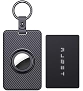 SkyArmor Card Holder for Tesla Keycard with AirTag Slot, Plastic Key Card Protective Case Cover f...