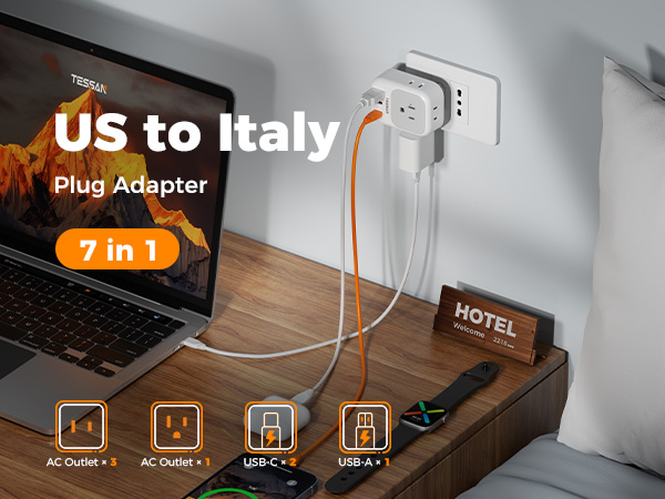 italy power adapter