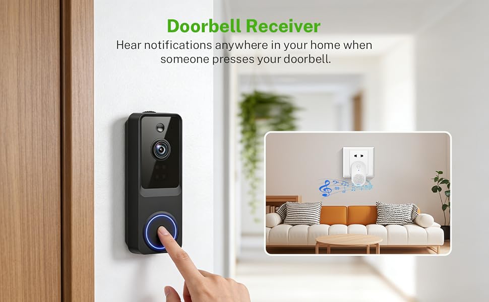 Reliable Indoor Doorbell Receiver