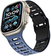 Maledan Compatible with Apple Watch Bands for Men, Compatible with Apple Watch Ultra 3 2 Band 44m...