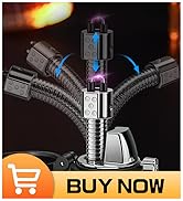 Lafagiet Electric Lighter, USB C Rechargeable, with LED Battery Display, Flashlight, 360° Flexibl...